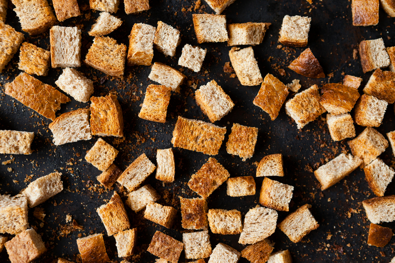 Zelf croutons maken