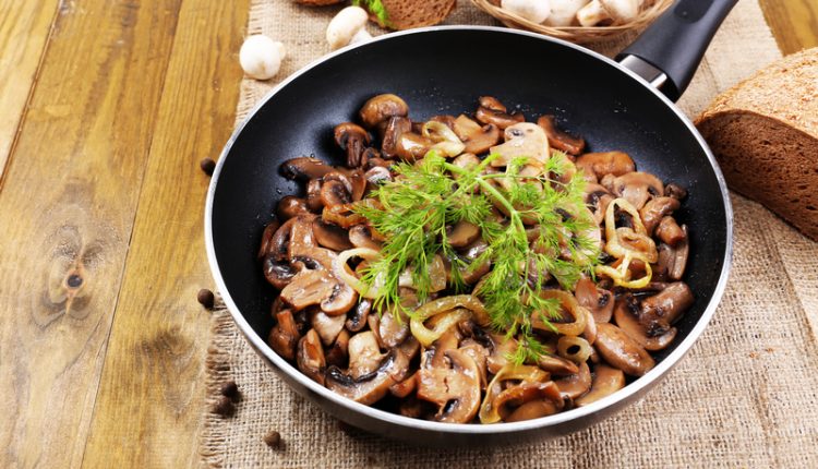 Gebakken champignons