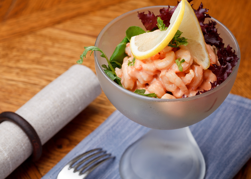 Noorse garnalen cocktail