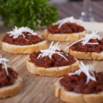 Tapenade van zongedroogde tomaten