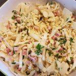 Witlofsalade met ham en kaas