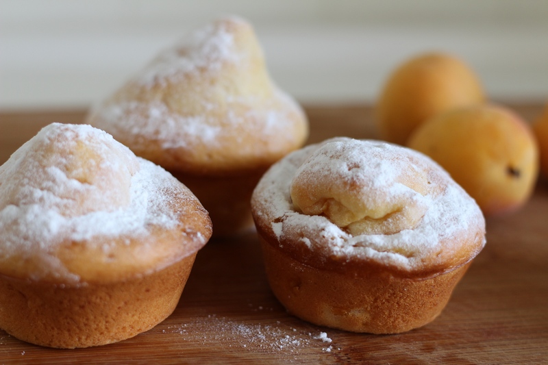 Abrikozen ontbijt muffins