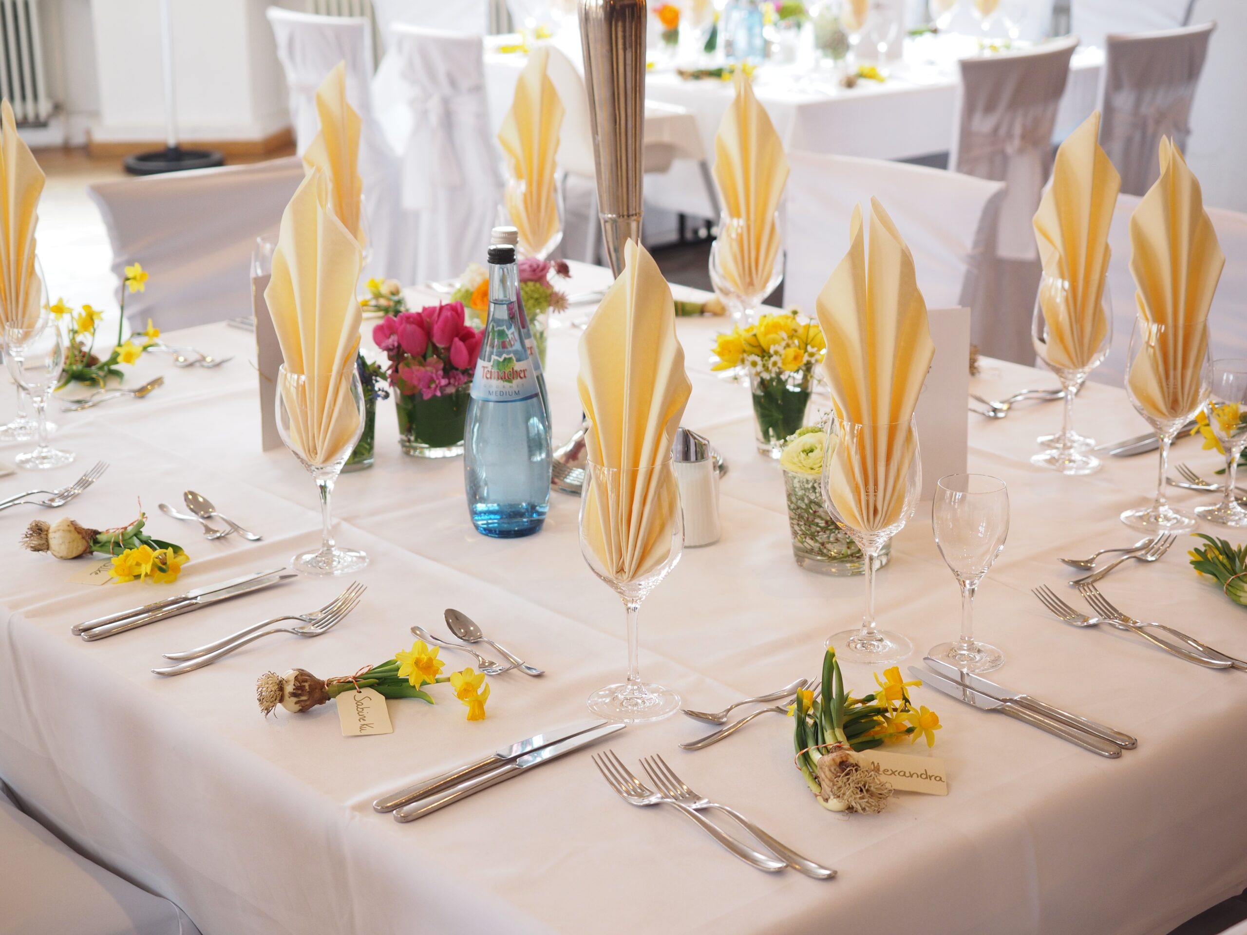 Een tafel dekken hoe doe je dat